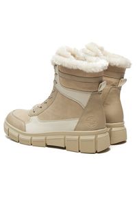 Rieker Trzewiki X3403-62 Beżowy. Kolor: beżowy. Materiał: materiał #3