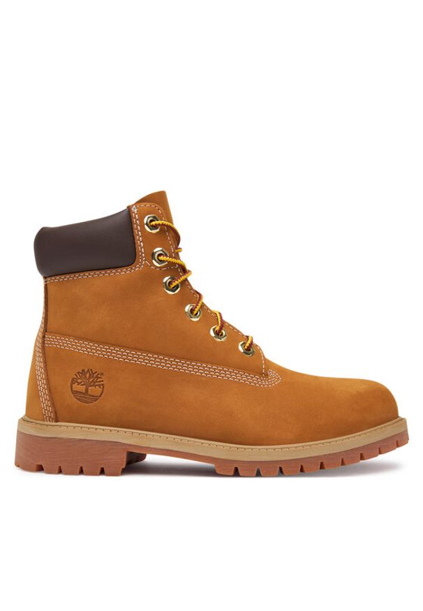 Timberland Trapery Timberland 6 In Premium Wp Boot TB1129097131 Żółty. Kolor: żółty. Materiał: nubuk, skóra
