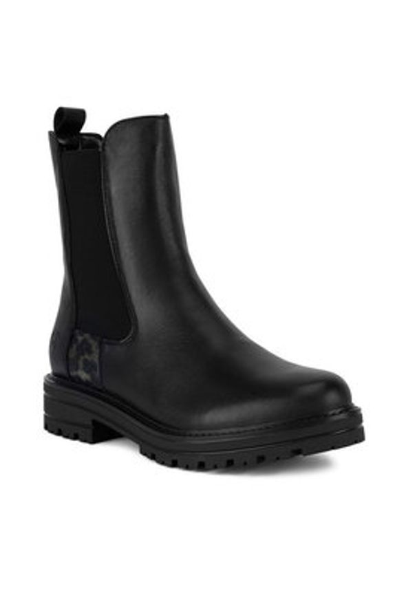 Remonte Botki D2286-03 Czarny. Kolor: czarny. Materiał: skóra