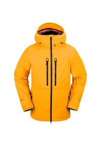 Kurtka narciarska Volcom Guide Gore-Tex. Kolor: żółty. Technologia: Gore-Tex. Sezon: zima. Sport: narciarstwo #1