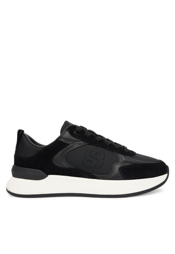 BOSS Sneakersy Icon 50548358 Czarny. Kolor: czarny. Materiał: skóra