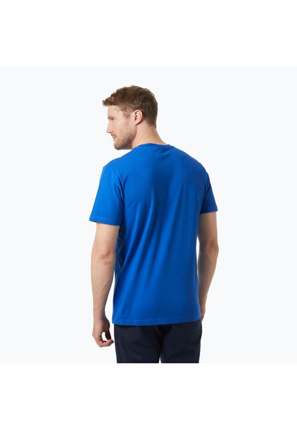 Koszulka męska Helly Hansen HH Box. Kolor: niebieski