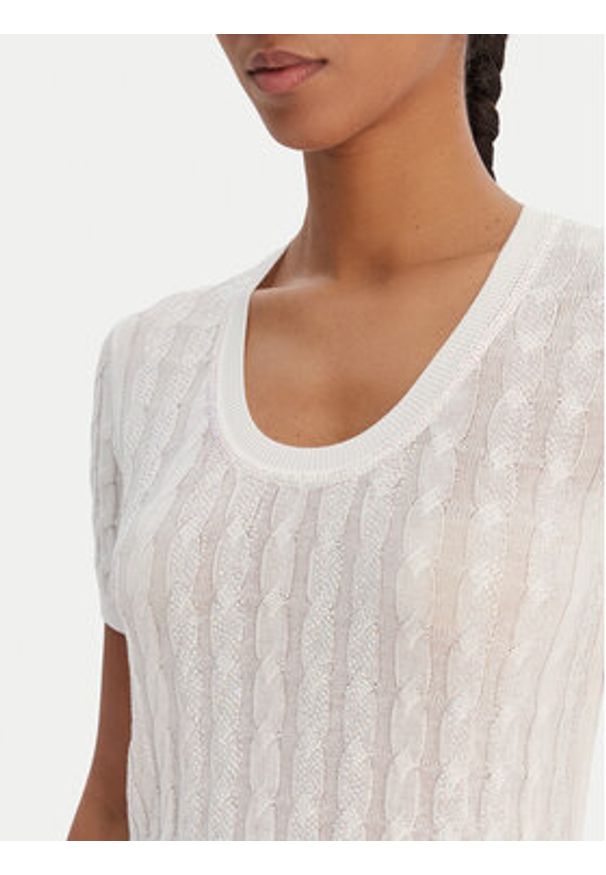 Fracomina Sweter FR26ST7031K547R9 Écru Regular Fit