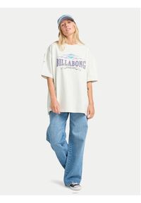 Billabong T-Shirt Wave Out EBJZT00481 Biały Loose Fit. Kolor: biały. Materiał: bawełna #4