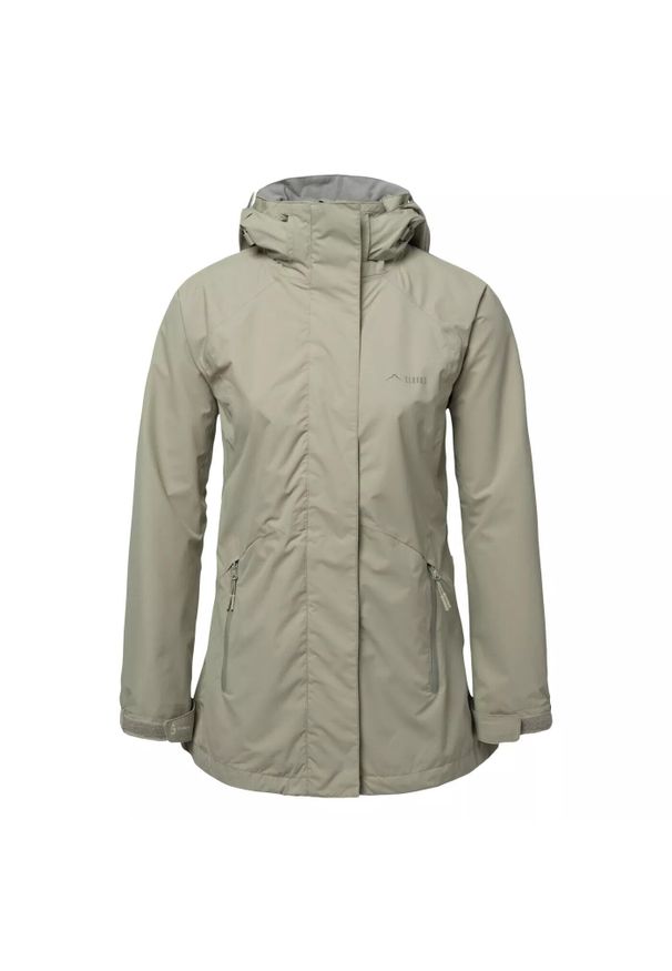 Damska kurtka turystyczna Elbrus Makari. Kolor: szary. Sport: turystyka piesza