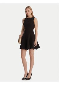 Guess Sukienka koktajlowa W6RK57 WJ792 Czarny Regular Fit. Kolor: czarny. Materiał: syntetyk. Styl: wizytowy #3