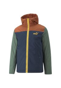 Kurtka męska Puma COLOURBLOCK PADDED. Kolor: zielony, wielokolorowy, niebieski