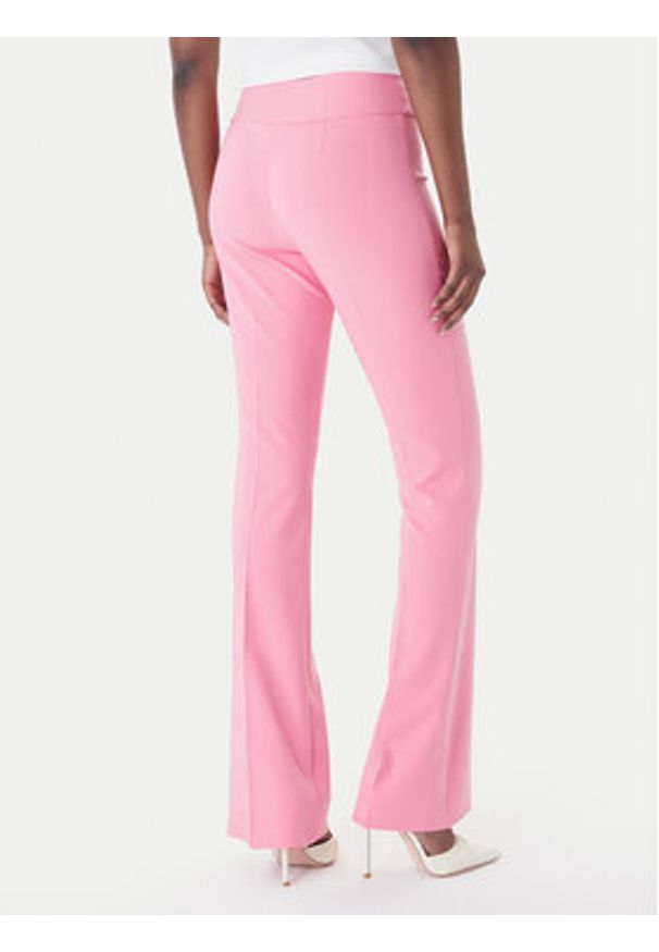 Rinascimento Spodnie materiałowe CFC0127876003 Różowy Slim Fit. Kolor: różowy. Materiał: syntetyk