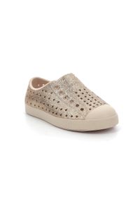 Native Shoes - Buty miejskie dziecięce NATIVE JEFFERSON BLING CHILD. Kolor: żółty. Sport: turystyka piesza