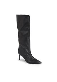 Calvin Klein Kozaki Geo Stiletto Knee Boot 70 HW0HW01691 Czarny. Kolor: czarny #3
