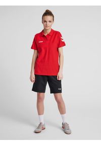 Koszulka tenisowa polo damska Hummel Go Cotton Polo Woman. Typ kołnierza: polo. Kolor: czerwony, różowy, wielokolorowy. Sport: tenis