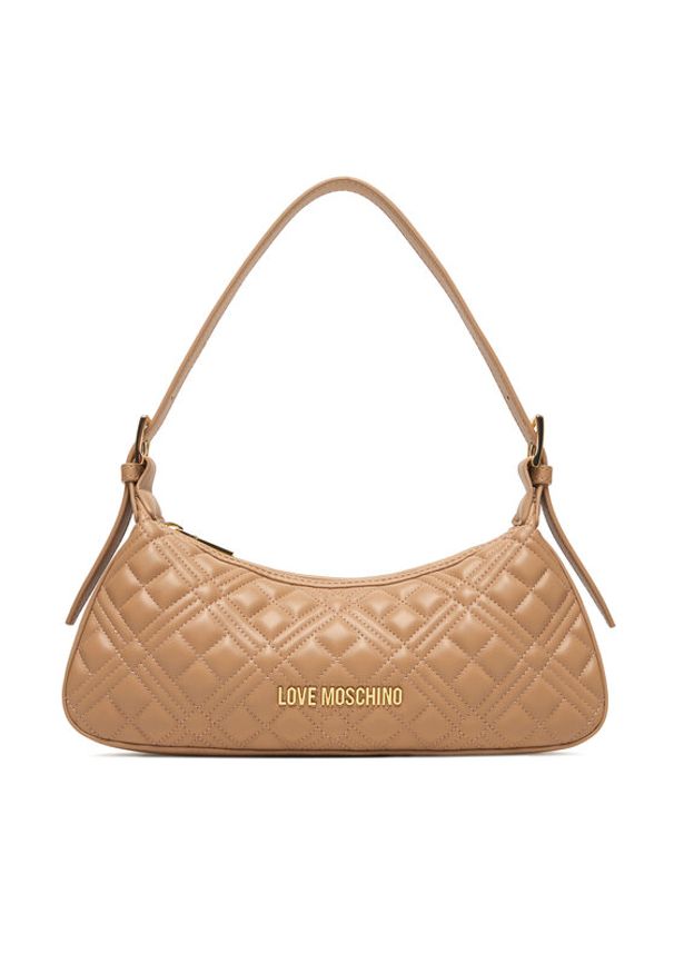 Love Moschino - LOVE MOSCHINO Torebka JC4142PP0NLA0104 Beżowy. Kolor: beżowy. Materiał: skórzane