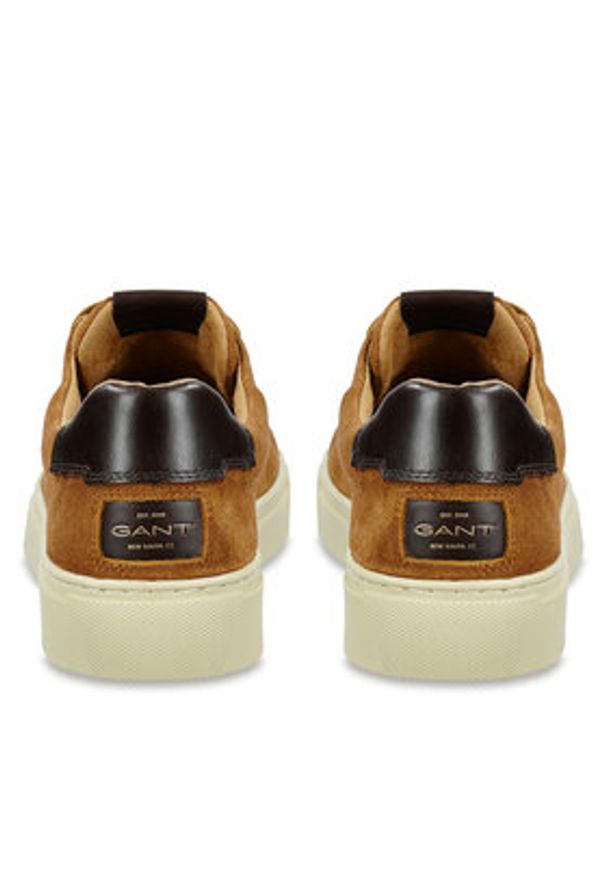 GANT - Gant Sneakersy 31633020 Brązowy. Kolor: brązowy. Materiał: zamsz, skóra