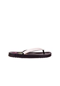 Azaleia - Japonki KISS 026 BLACK NEON, Czarny/ Biały, Guma - 37-38. Kolor: czarny. Materiał: tworzywo sztuczne. Sezon: lato. Styl: elegancki #1