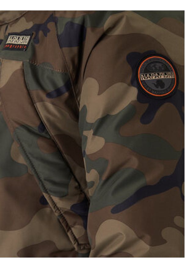 Napapijri Kurtka zimowa Epoch NP0A4GM9 Zielony Regular Fit. Kolor: zielony. Materiał: syntetyk. Sezon: zima