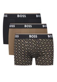 BOSS Komplet bokserek 50554443 Brązowy. Kolor: brązowy. Materiał: bawełna #4