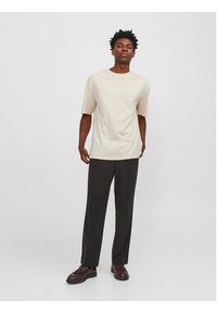 Jack & Jones T-Shirt Bradley 12249319 Beżowy Regular Fit. Kolor: beżowy. Materiał: bawełna #2