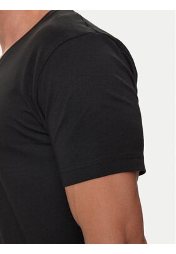 Pierre Cardin Komplet t-shirtów 29991.000.9000 Czarny Modern Fit. Kolor: czarny. Materiał: bawełna