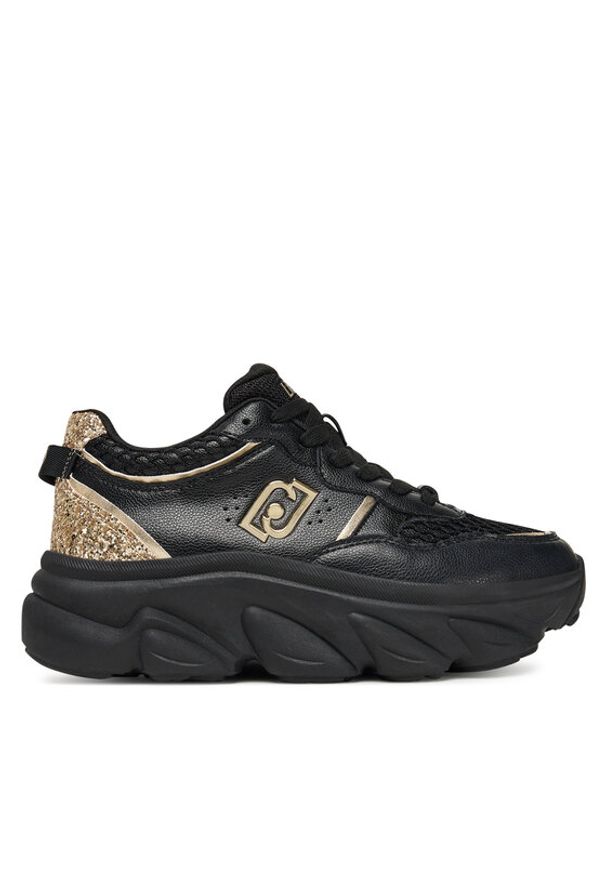 Liu Jo Sneakersy Steffy 01 BF5061 PX783 Czarny. Kolor: czarny. Materiał: skóra