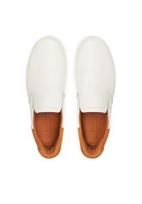 ecco - ECCO Sneakersy Soft 7 M 47083450104 Biały. Kolor: biały. Materiał: skóra