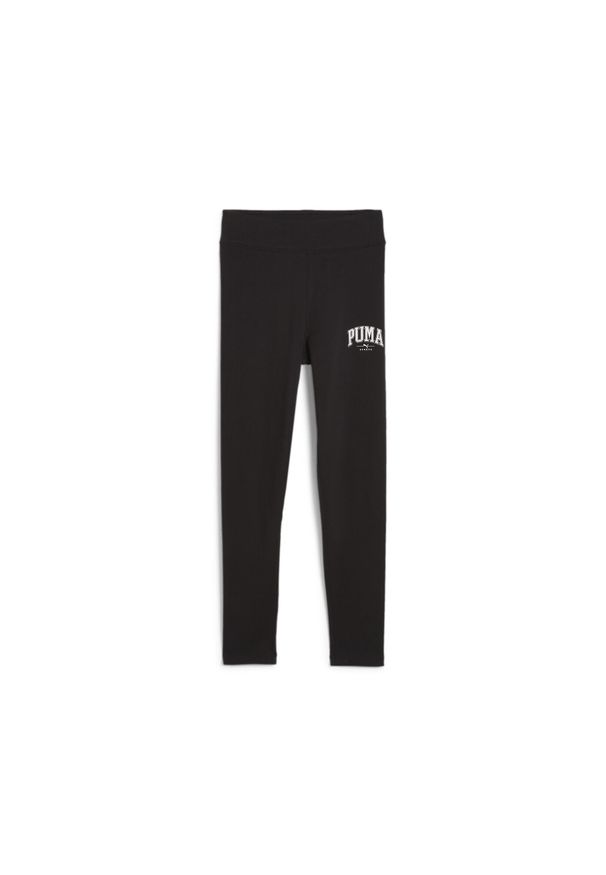Puma - Młodzieżowe legginsy PUMA SQUAD PUMA Black. Kolor: czarny. Materiał: materiał. Styl: młodzieżowy
