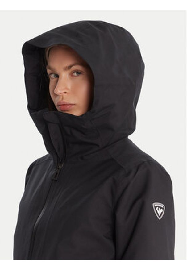 Rossignol Kurtka narciarska Rochrun RLOWJ04 Czarny Regular Fit. Kolor: czarny. Materiał: syntetyk. Sport: narciarstwo