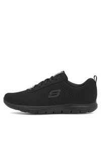 skechers - Skechers Sneakersy 77210BLK Czarny. Kolor: czarny. Materiał: materiał, mesh #5