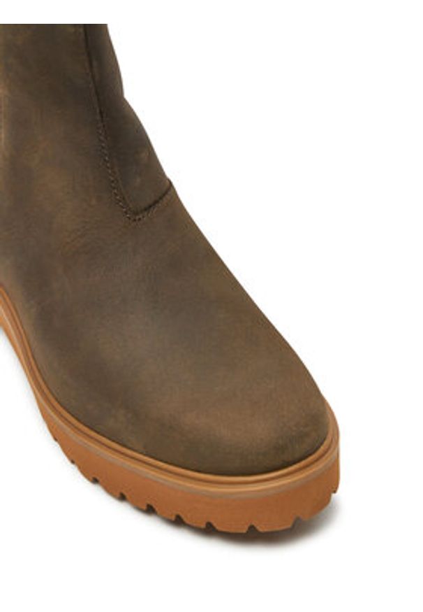 Timberland Botki Carnaby Cool Mid Chelsea Boot TB0A2CZQET41 Brązowy. Kolor: brązowy. Materiał: skóra