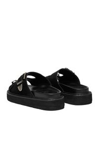 U.S. Polo Assn. Klapki EO-TANIA001W/6S1 Czarny. Kolor: czarny. Materiał: skóra, zamsz #3