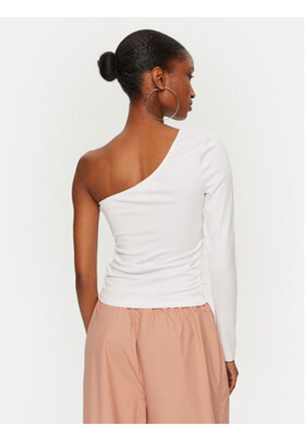 Juicy Couture Bluzka Nella JCWCT24310 Biały Slim Fit. Kolor: biały