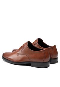 Clarks Półbuty Howard Walk 261620177 Brązowy. Kolor: brązowy. Materiał: skóra #7