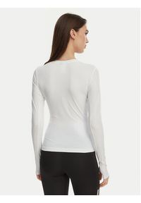 Adidas - adidas Koszulka techniczna Power Essentials Workout Contour KD2211 Biały Slim Fit. Kolor: biały. Materiał: syntetyk #3