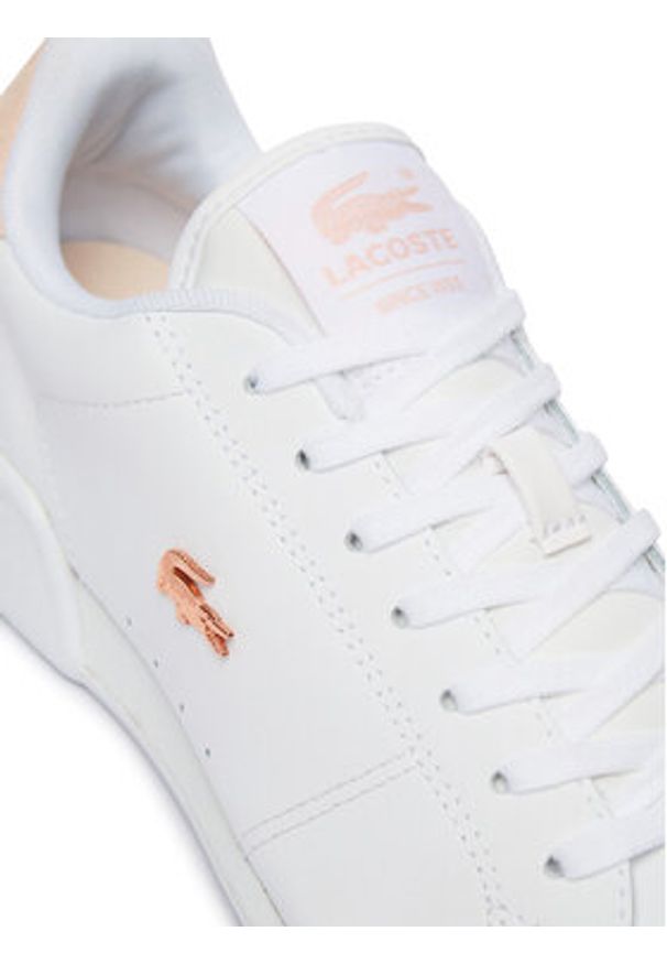 Lacoste Sneakersy Carnaby Cup 50SFA0045 Biały. Kolor: biały. Materiał: skóra