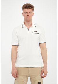 Aeronautica Militare - Polo męskie z haftem AERONAUTICA MILITARE. Typ kołnierza: polo. Wzór: haft #5