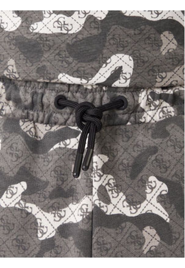 Guess Spodnie dresowe Z6RB02 K9YI1 Szary Regular Fit. Kolor: szary. Materiał: bawełna