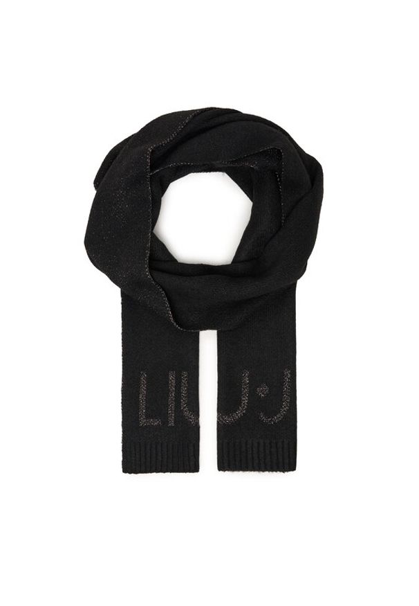 Liu Jo Szalik 2F5019 M0300 Czarny. Kolor: czarny. Materiał: akryl, materiał