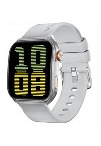 Slowmoose - Smartwatch Weofly Edge 2 srebrny. Rodzaj zegarka: smartwatch. Kolor: srebrny