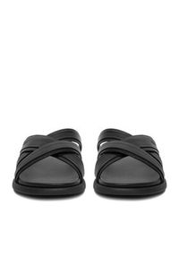 Gino Rossi - GINO ROSSI Klapki CEO-MARCELLO-11 MB Czarny. Kolor: czarny. Materiał: skóra #7