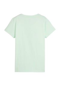 Puma - T-shirt Damski ESS+ Summer Daze. Kolor: zielony
