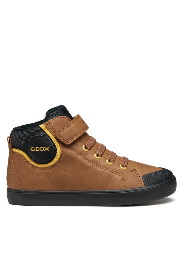 Sneakersy Geox. Kolor: brązowy