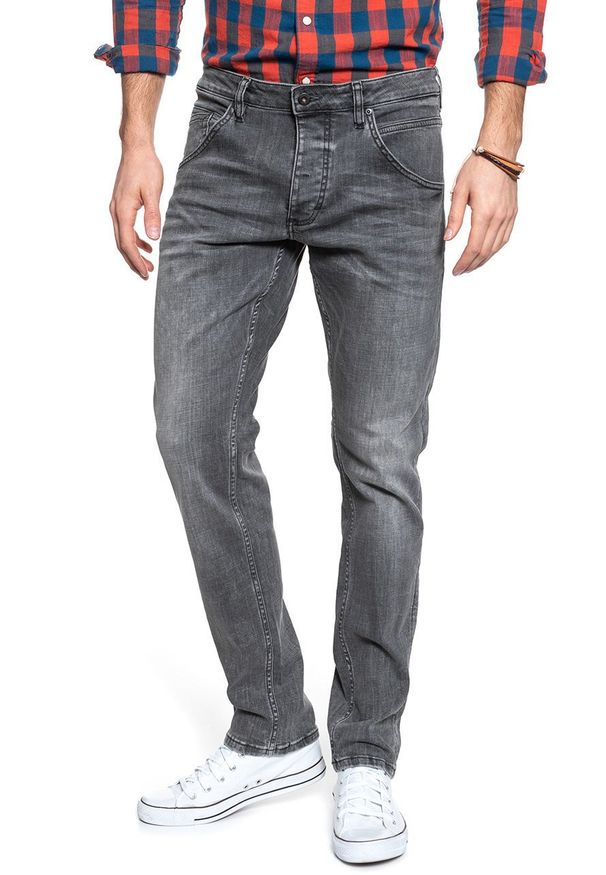 Mustang - SPODNIE MĘSKIE MUSTANG Michigan Tapered 1009139 4000 584 584