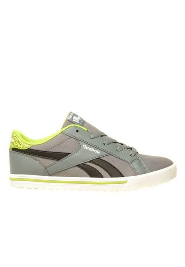 Buty do chodzenia dla dzieci Reebok Royal Complete Low. Zapięcie: sznurówki. Kolor: szary. Materiał: materiał, syntetyk, tkanina. Szerokość cholewki: normalna. Model: Reebok Royal. Sport: turystyka piesza