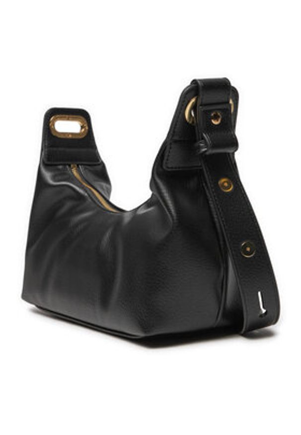 Love Moschino - LOVE MOSCHINO Torebka JC4121PP1LLB0000 Czarny. Kolor: czarny. Materiał: skórzane