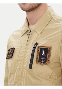 Aeronautica Militare Kurtka przejściowa 251AB2071CT3081 Beżowy Regular Fit. Kolor: beżowy. Materiał: syntetyk #5