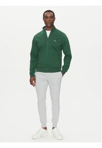 Lacoste Spodnie dresowe XH9624 Szary Regular Fit. Kolor: szary. Materiał: bawełna