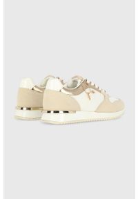 MEXX - Mexx buty Fleur kolor beżowy. Nosek buta: okrągły. Zapięcie: sznurówki. Kolor: beżowy. Materiał: skóra, guma #6