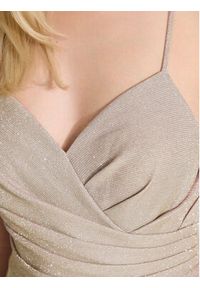 Hey Kyla Sukienka wieczorowa 5AK044HK Złoty Regular Fit. Kolor: złoty. Materiał: syntetyk. Styl: wizytowy #2