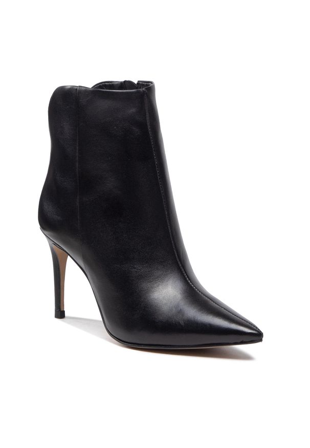 Botki Simple SL-04-02-000086 Black 101. Kolor: czarny. Materiał: skóra