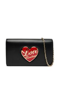Love Moschino - LOVE MOSCHINO Torebka JC4186PP1NLP0000 Czarny. Kolor: czarny. Materiał: skórzane #3