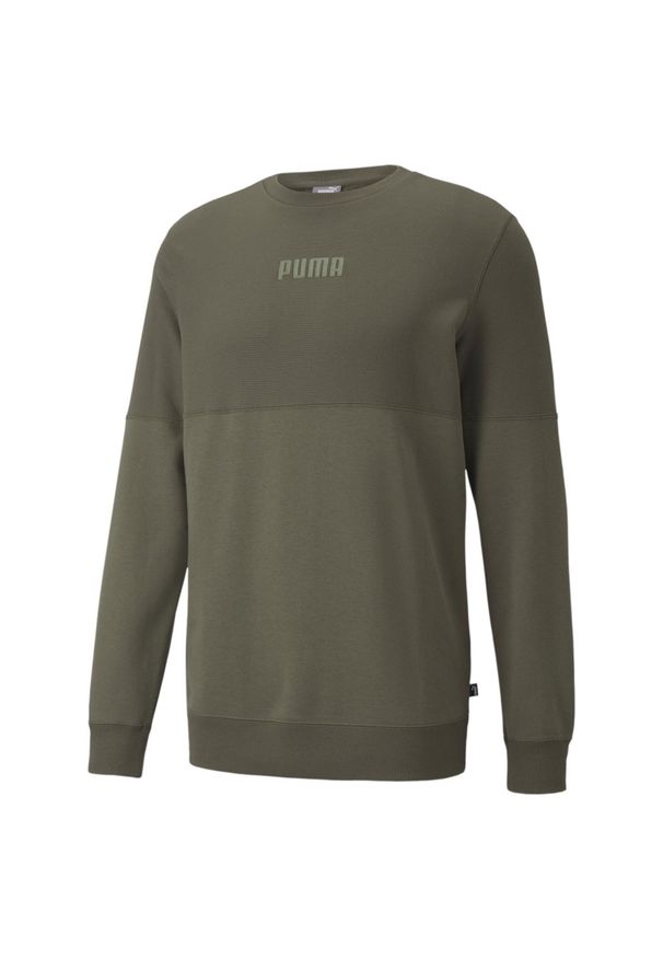 Puma Bluza Modern Basics Crew Tr 58934744. Kolor: zielony